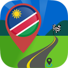 📍Mapa Interactivo de Namibia:GPS Gratis Satelital icono