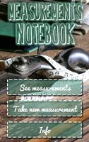 Measurements Notebook (free) पोस्टर