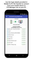 Mobile to PC File Transfer 스크린샷 1