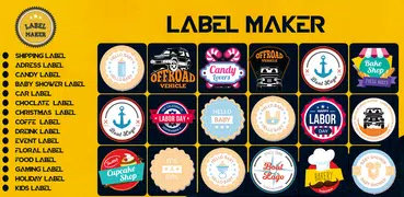 Label Maker , Creator & Design