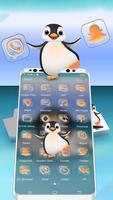 Cute Penguin Theme screenshot 1