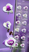Purple Lily Theme capture d'écran 2