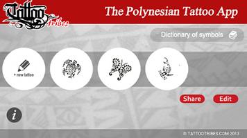 Polynesian Tattoo App Affiche