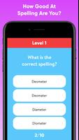 Spelling Test Quiz پوسٹر