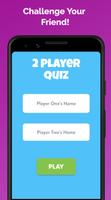 2 Player Quiz Affiche