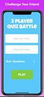 2 Player Quiz پوسٹر