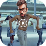Add Face In Video - Funny Face Zeichen