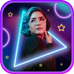 Neon Spiral Effects Photo Editor - Quick Square