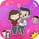 Couple Stickers For Whatsapp Mega Pack APK