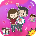 Couple Stickers For Whatsapp Mega Pack icône