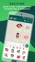 Romantic Stickers For Whatsapp Mega Pack captura de pantalla 2