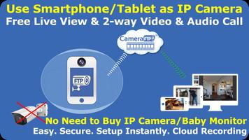 手机/平板 IP 安全摄像头/婴儿监视器(FTP) 海报