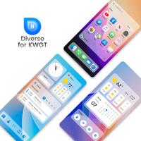 Diverse for KWGT الملصق