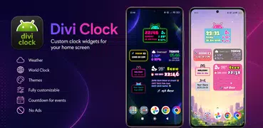 Divi Clock world clock weather