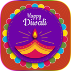 Diwali greeting card آئیکن