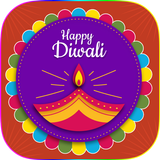 Diwali greeting card icono