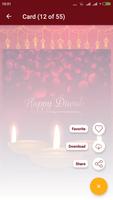 Diwali greeting card capture d'écran 3