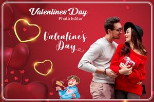 Romantic Love Photo Editor 2021 : Valentine Frame poster