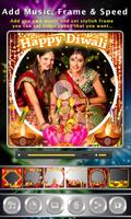 برنامه‌نما Diwali Photo Video Maker عکس از صفحه