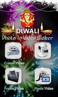 Diwali Photo Video Maker постер