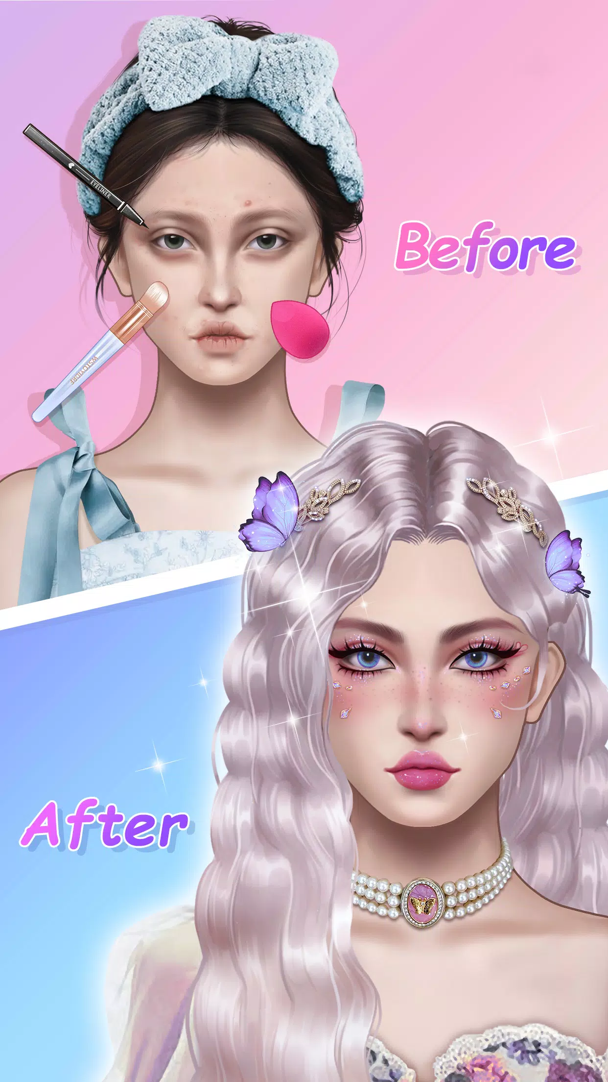 Faça download do DIY Makeup: Jogos de Maquiagem APK v1.392 para Android