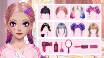 Girls Makeup: Макияжем Игра скриншот 2