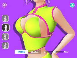 Bikini DIY: Bra Bikini Games screenshot 2