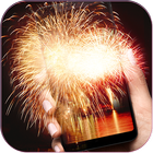 Fireworks Happy New Year 2021 Theme Zeichen