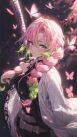 Anime Girl Video Wallpaper Affiche