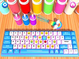 Keyboard DIY: Cool Art Games постер