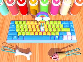 Keyboard DIY: Cool Art Games Ekran Görüntüsü 2