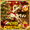 Alegre Navidad teclado tema Merry Christmas
