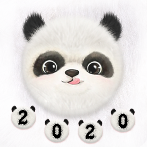 милый панда тема Cute Panda 2020