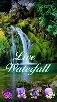 Vivre Waterfall Wallpaper Affiche