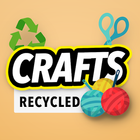 Knutselideeën recyclen-icoon