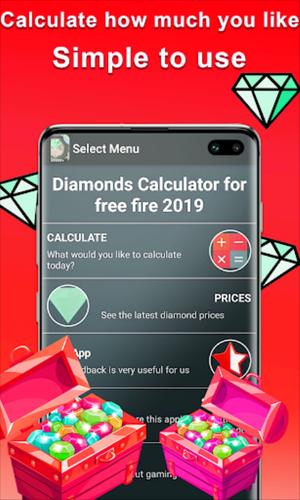 Download Diamond Legend Calculator For Free Fire Free 2 0