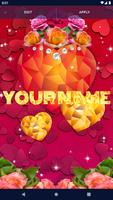Diamond Hearts Live Wallpaper Ekran Görüntüsü 1