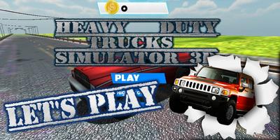 Heavy Duty Truck Simulator Affiche