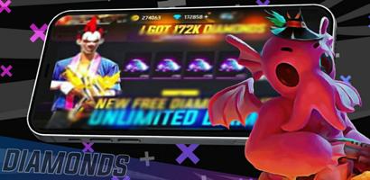 Diamond Hack FreFire - FF Max تصوير الشاشة 2