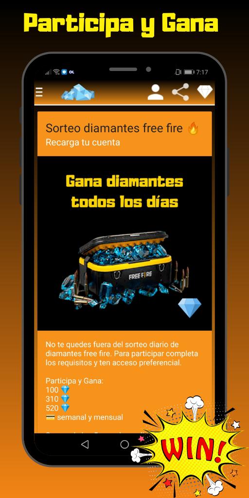 Diamantes gratis para Freee Fire APK for Android Download