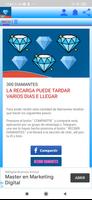 Diamantes Gratis FF - Gana diamantes captura de pantalla 2