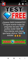 TEST FREE - Diamantes Gratis capture d'écran 1