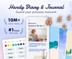 Diary with Lock: Daily Journal 海报