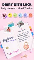 Diary with Lock: Daily Journal plakat