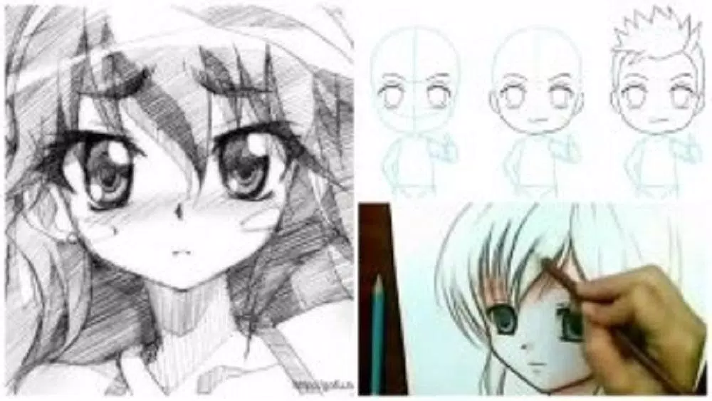 Descarga de APK de Dibujar anime paso a paso facil. para Android Descarga de APK de Dibujar anime paso a paso facil. para Android