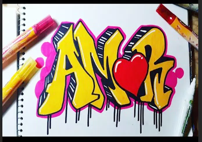 Descarga de APK de Dibujar graffitis desde cero para Android Descarga de APK de Dibujar graffitis desde cero para Android