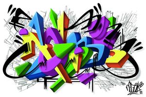 Plus de 600 dessins de graffiti Apprendre à dessin capture d'écran 2