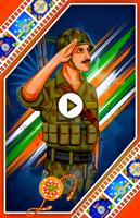 Independence Day Video Editor With Music Poster