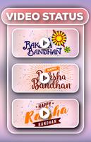 Raksha Bandhan Video Status Maker imagem de tela 2