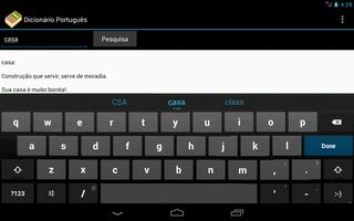 Dicionário Português اسکرین شاٹ 2